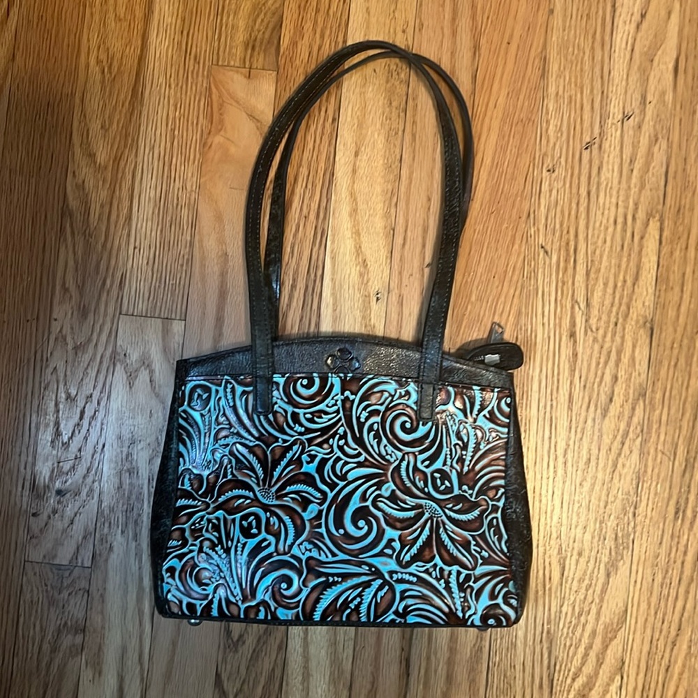 Patricia Nash small leather tote